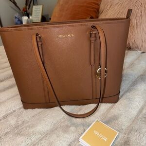Michael Kors Tan Tote Bag